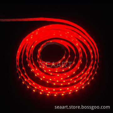 60leds/M SMD3528 4.8W/M IP65 flexible RED color led strip